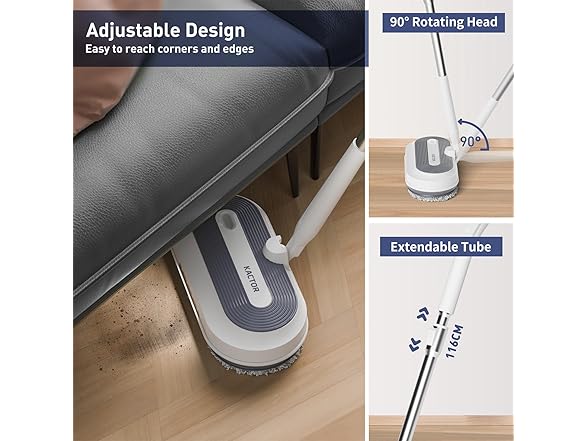 Cordless Electric Spin Mop