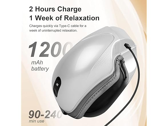 Eye Massager with Heat and Compress