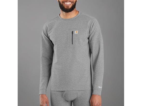 Carhartt Men (L) Mbl110 Force Heavyweight Knit Top