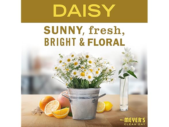 MRS. MEYER'S CLEAN DAY Liquid Hand Soap, Daisy, 12.5 OZ