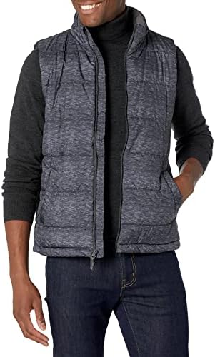 Amazon Essentials Mens Midweight Fleece Lined Insulated Puffer Vest