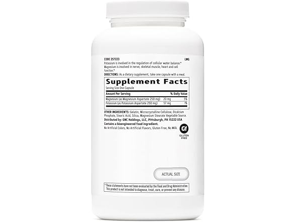 GNC Potassium Magnesium, 240 Servings