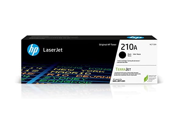 HP 210A Black Original Laserjet Toner Cartridge (Open Box)
