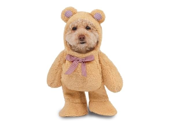 Rubies Walking Teddy Bear Pet Costume for Dog
