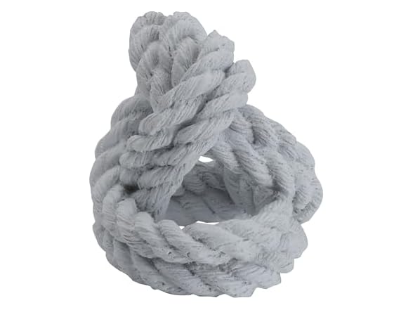 Elements Decorative White Braided Rope K