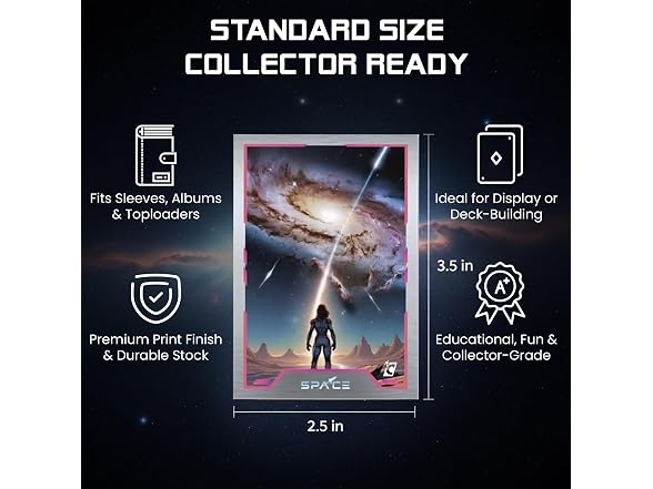 Cardsmith Space Trading Card Galactic Edition Collector Box