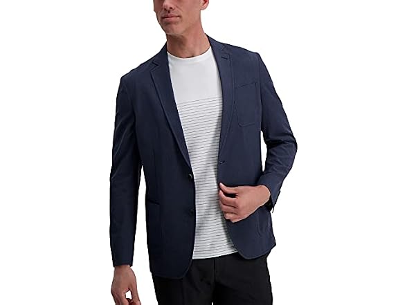 Haggar Men (M) Men's Smart Wash™ Blazer Jackets