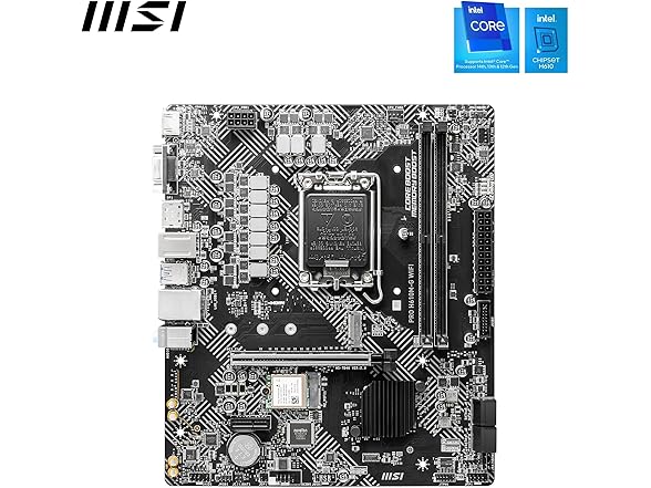MSI PRO H610M-G WiFi Motherboard