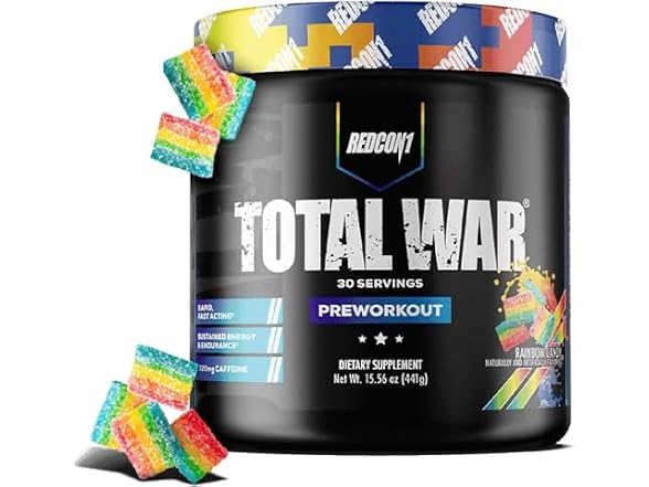 Total War Pre Workout Rainbow Candy (30)