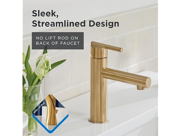 Gerber 1-1/4 in. Touch-Down Bathroom Sink Drain