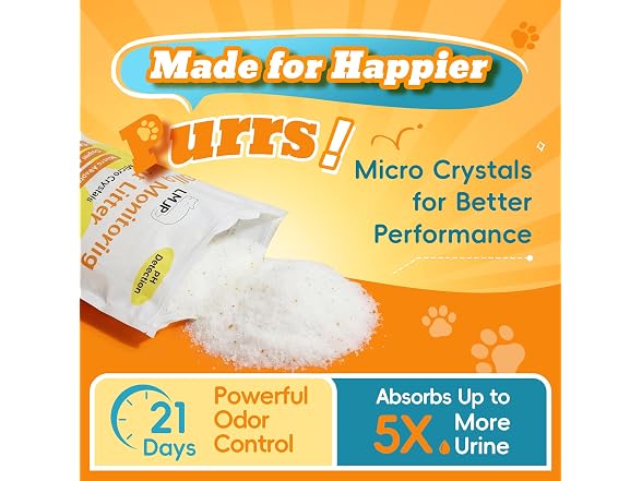 LMJP Health Monitoring Cat Litter
