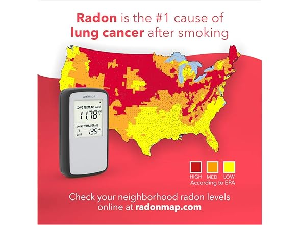 Airthings Corentium Home Radon Detector