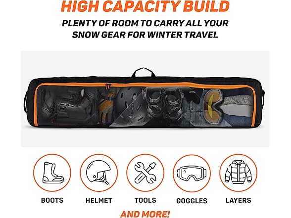 Padded Ski & Snowboard Travel Bag