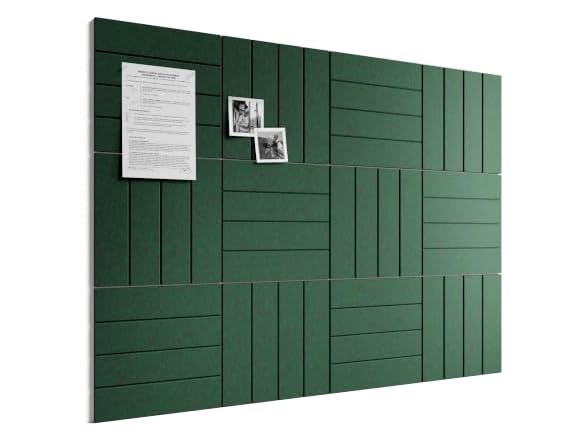 Bumusty 12 Pack Large Felt Bulletin Board Tiles