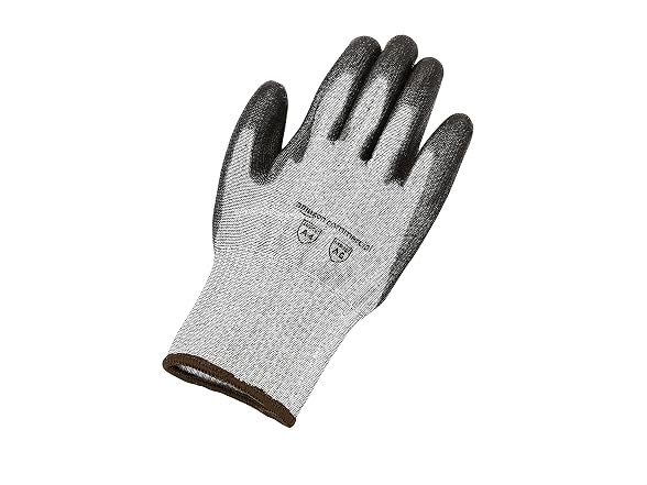 13G Goldsilk & PU Coated Gloves Size L, 1 Pair
