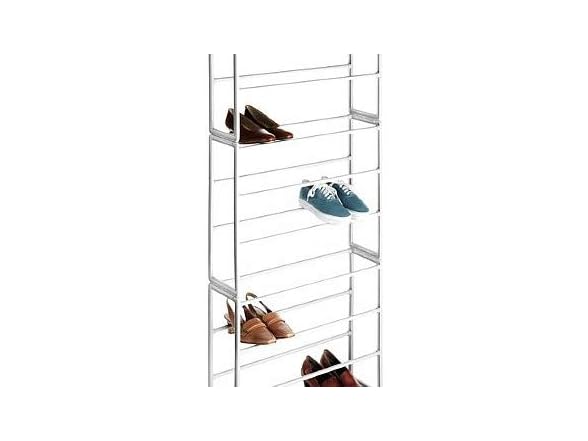 Whitmor 10 Tier Shoe Tower - 30 Pair White