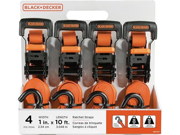 BLACK+DECKER 8-Piece Light-Duty Ratchet