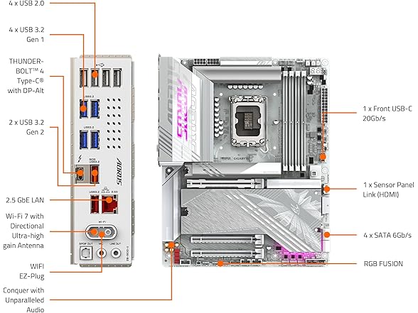 GIGABYTE Z890 AORUS Elite X Intel Motherboard