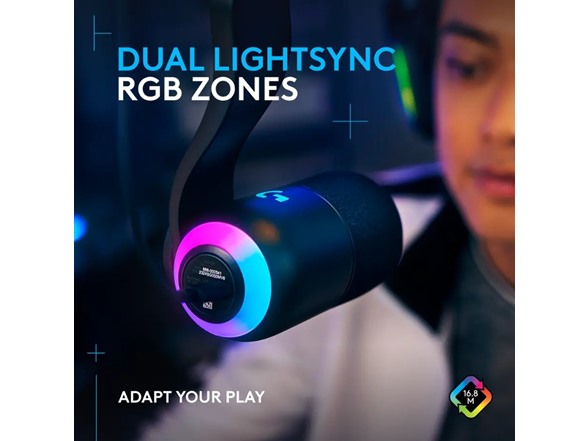 Logitech Yeticaster GX RGB Microphone and Boom