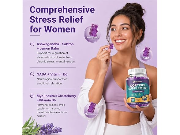 Bukouede Cortisol Supplements for Women