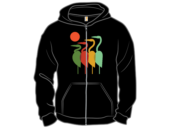 The Colorful Herons