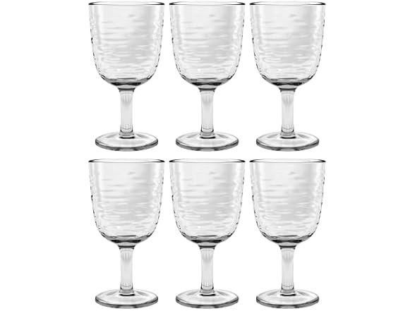 Foundry Acrylic Wine Glass - - Set of 6