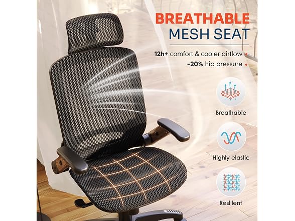 GABRYLLY GY01WOR Big & Tall Office Chair