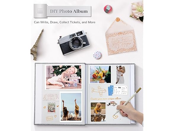 Photo Album Self Adhesive Scrapbook