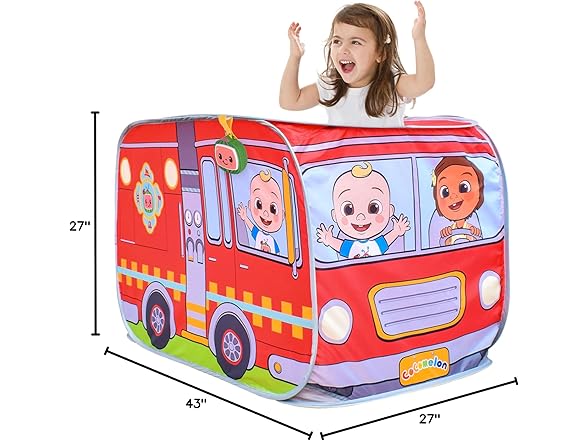 Cocomelon Pop Up Fire Truck
