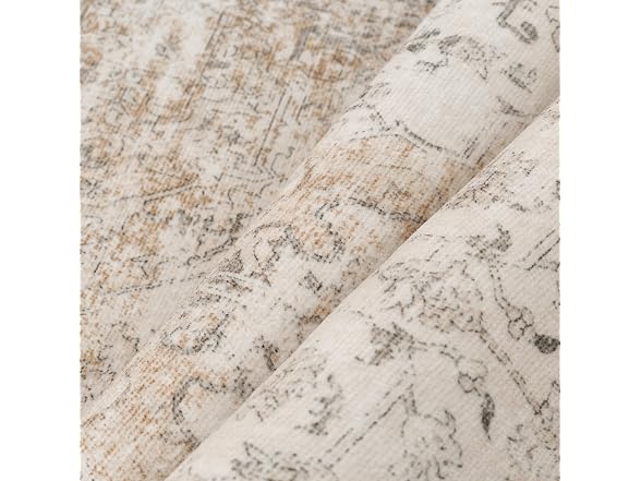 PureCozy Vintage Oriental Beige Area Rug 8'x10'