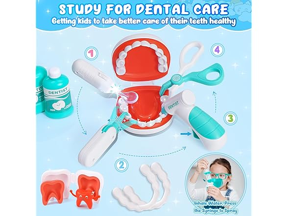 Maysida Dentist Play Set Toy