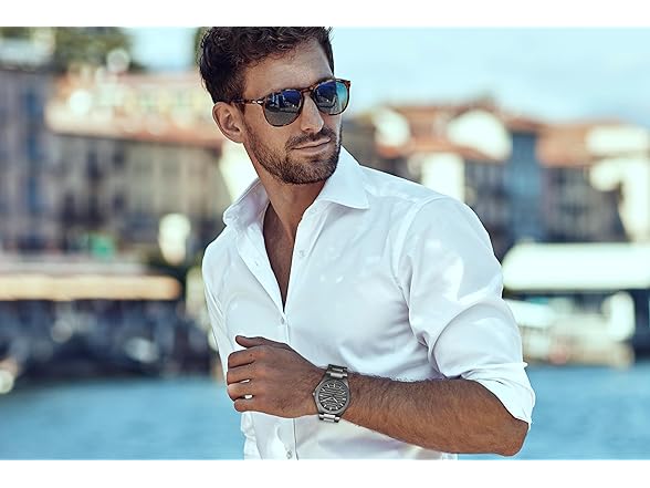 Perry Ellis Solar Men Watch Gunmetal 42mm - Gallery 3