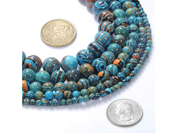 Zhung Ree 6-12mm Natural Stone Beads Malachite Beads