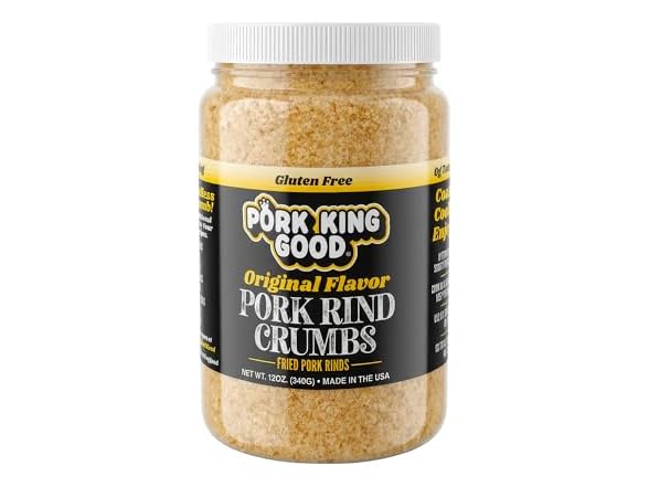 Pork King Good Low Carb Keto Diet Pork Rind Breadcrumbs!
