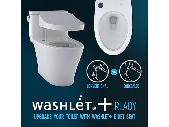 TOTO® Aquia® IV Two-Piece Elongated Toilet