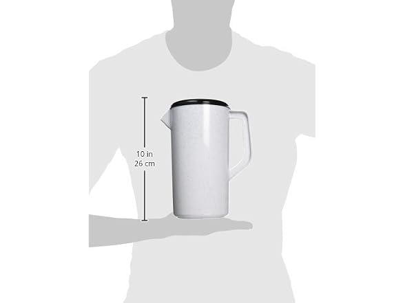 TableCraft 144GRT Plastic 2.5 Quart Pitcher Lid