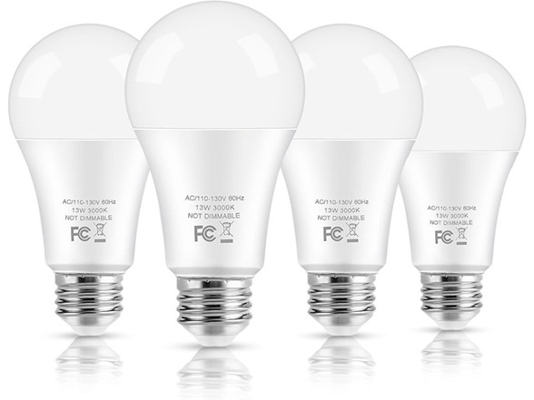 4 Pack- 3000k Soft White