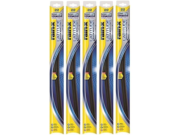 Rain-X 5079280-2-5PK Latitude 2-IN-1 Water Repellent