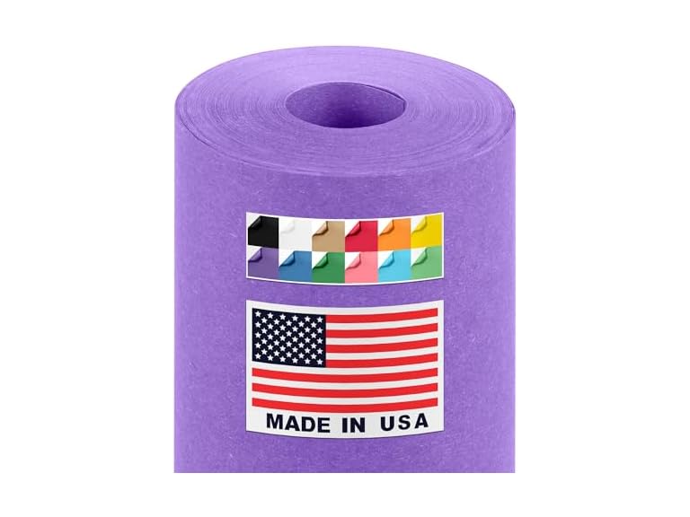 Paclord Paclord USA Made 18" x 1200" Lilac Kraft Paper Roll