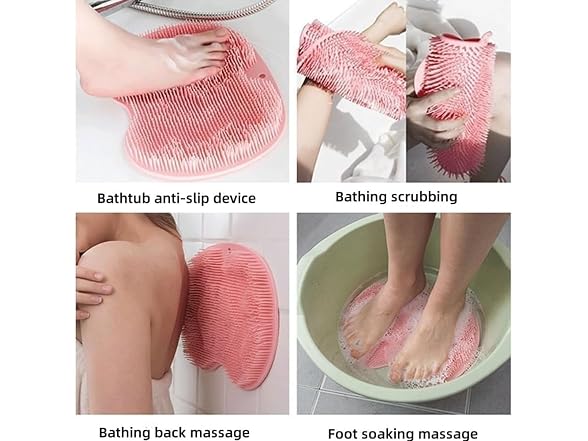 Massage Foot Pad Bath Shower Room Step on Gri