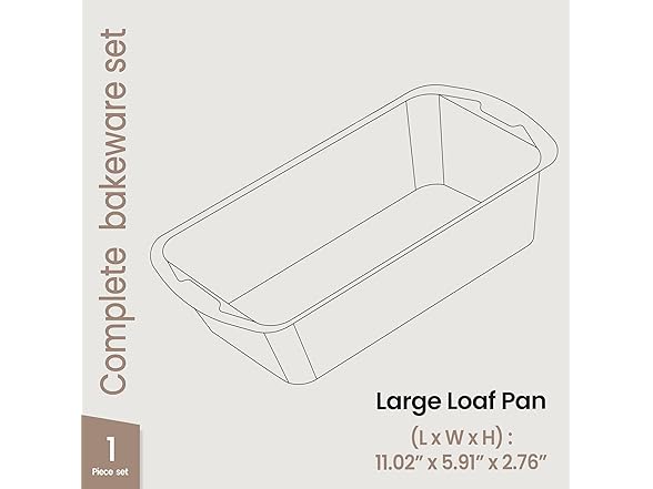 Bakken- Swiss Nonstick Loaf Pan