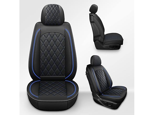 MIROZO 2PCS Front Seat Covers, Waterproof