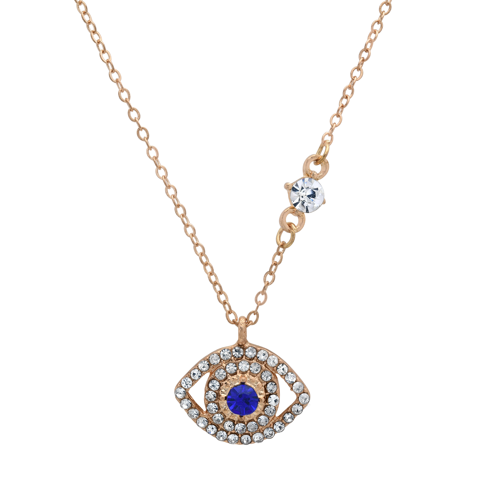 Protective Eye Necklace - Blue Stone - Gallery 5
