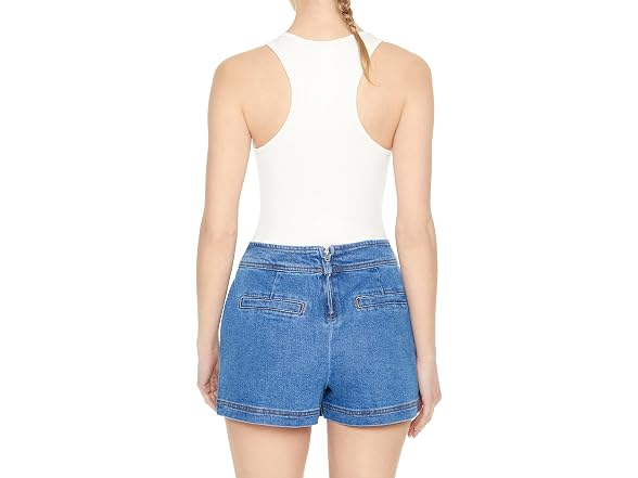 Forever 21 Women (M) Seamless Ribbed Bodysuit