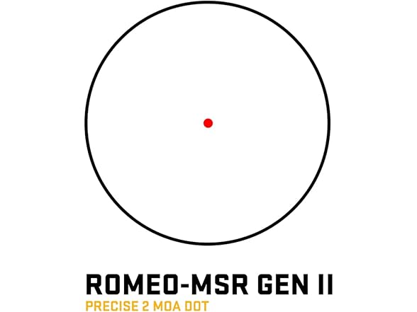 Sig Sauer SORJMSR501 Romeo MSR Gen II Compact Red
