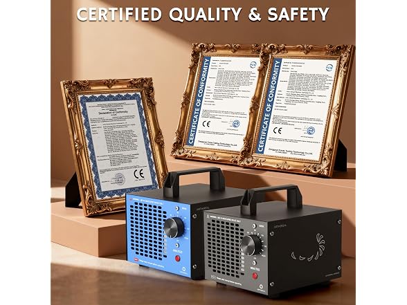 Airthereal MA5000 Ozone Generator, Blue