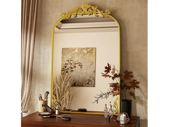 VooBang Vintage Arched Bathroom Mirror