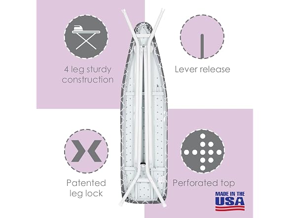 Seymour Home Products Full Size Ironing Board Made i