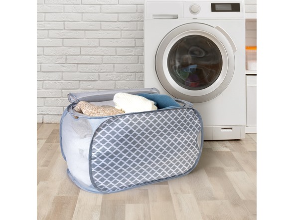 Smart Design Pop Up Flip Hamper