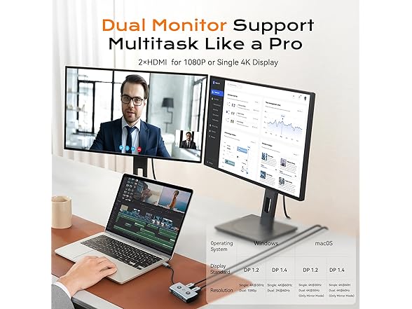 AI Language Translator & Voice Transcription Dock